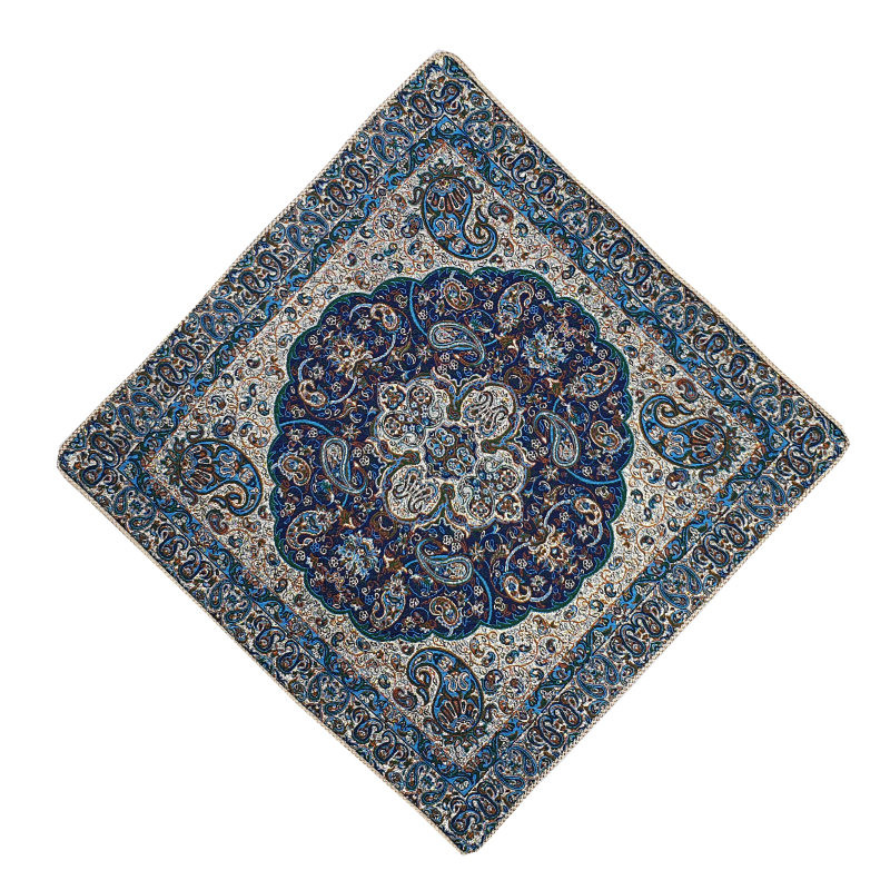 کاور کوسن ترمه طرح شاه عباسی کد SRM111