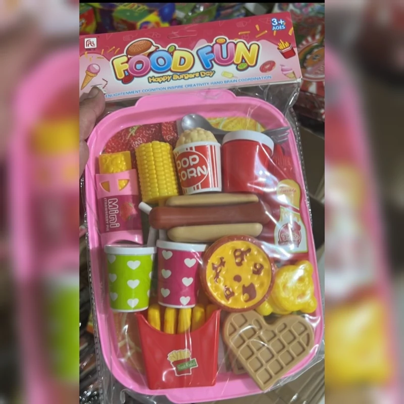 پک فست فود و ساندویچ با سینی پک غذا