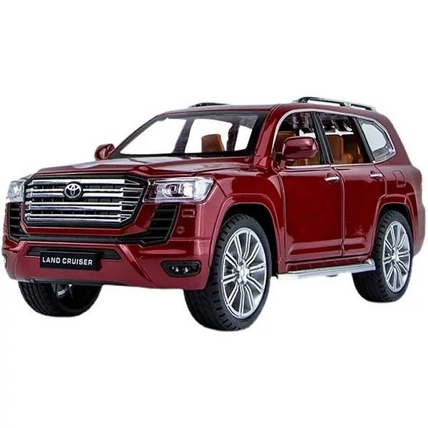 ماکت ماشین فلزی تویوتا لندکروز دودزا مدل land Cruiser VX
