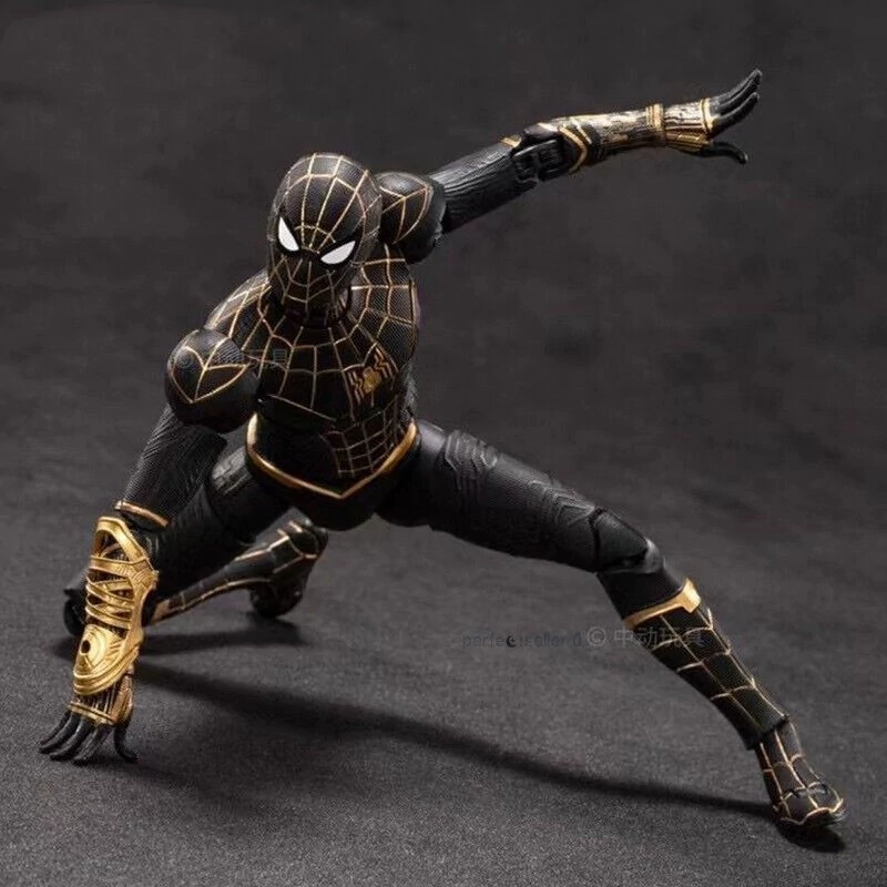 فیگور اسپایدرمن black and gold suitبرندZDtoys