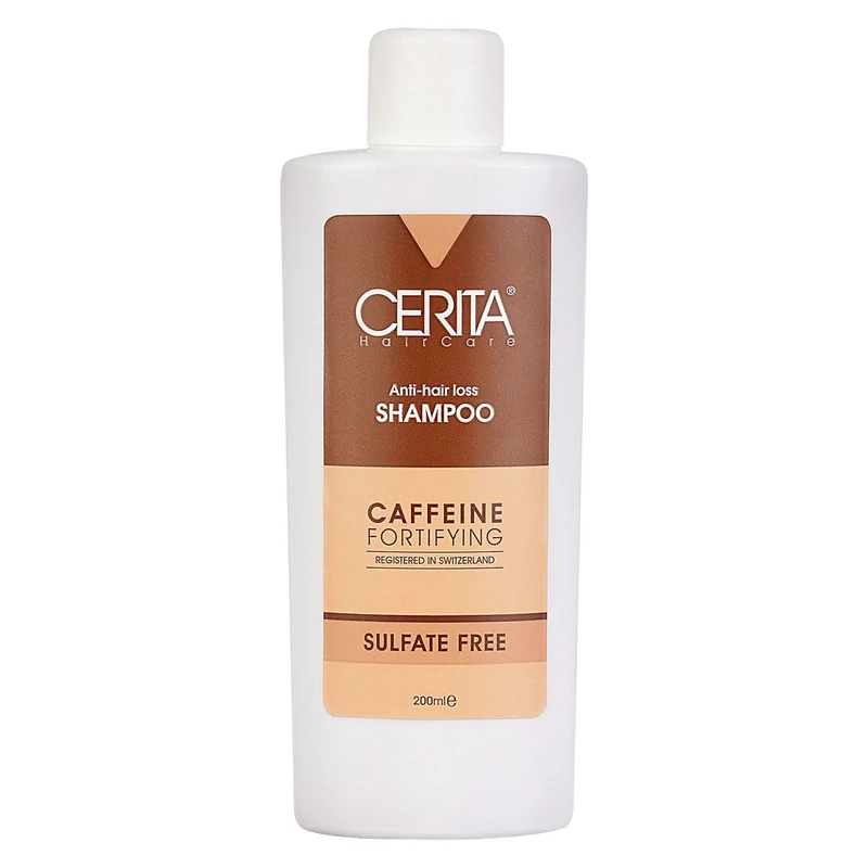 شامپو تقویت کننده و ضد ریزش مو سریتا  مدل Caffein حجم 200 میلی لیتر