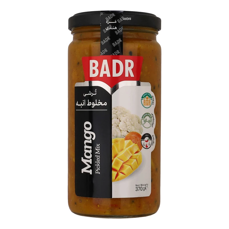 ترشی مخلوط انبه بدر - 370 گرم