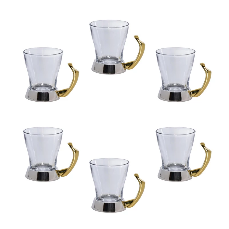 سرویس چای خوری 6 پارچه یونیک مدل 3124