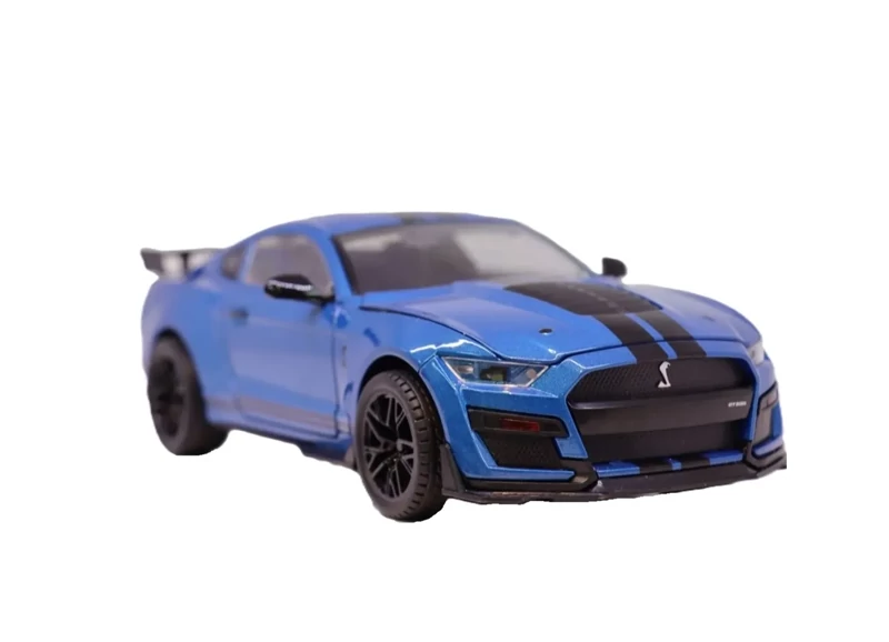 ماشین فلزی فورد موستانگ شلبی GT500 آبی مدل 1804