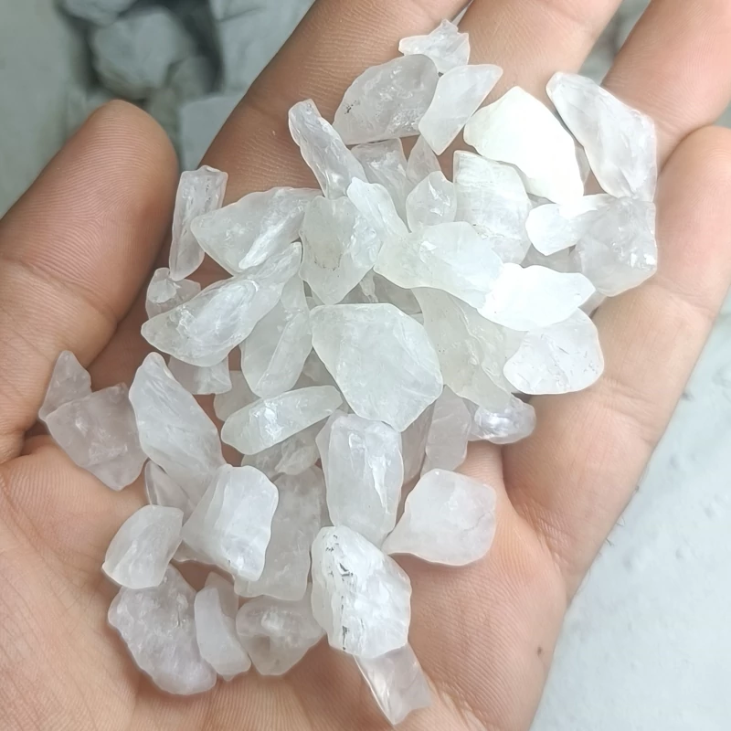 کریستال کوارتز معدنی مناسب گلدان جای عودی مدیتیشن دکراسیون و مهره