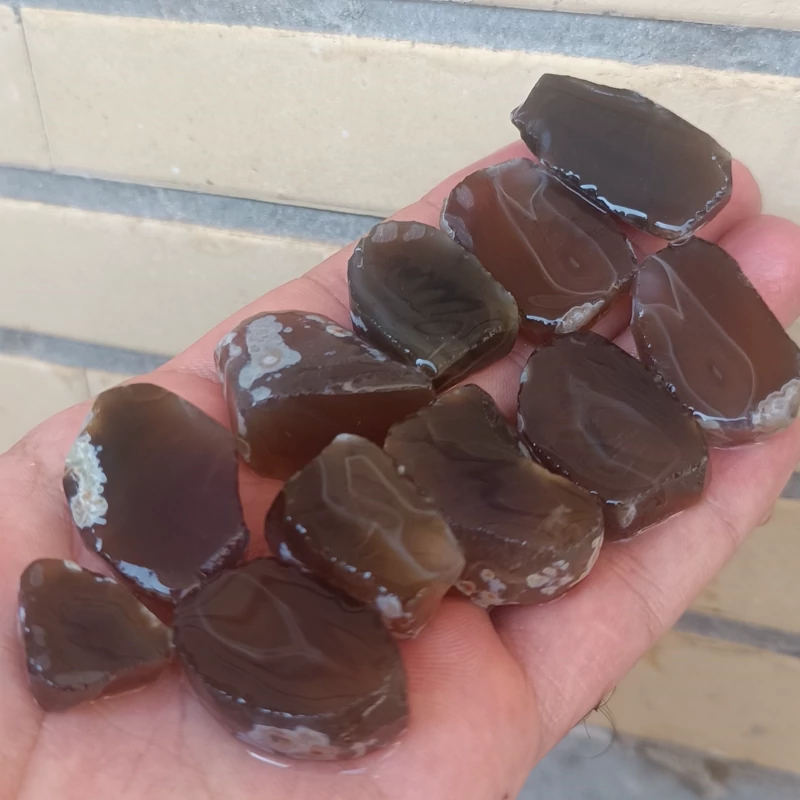 حبه عقیق جزع درجه یک آماده نگین شدن10