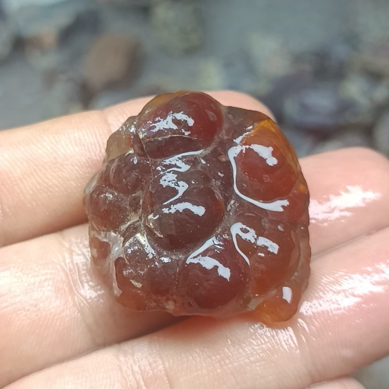 عقیق سرخ تاولی ناب 12