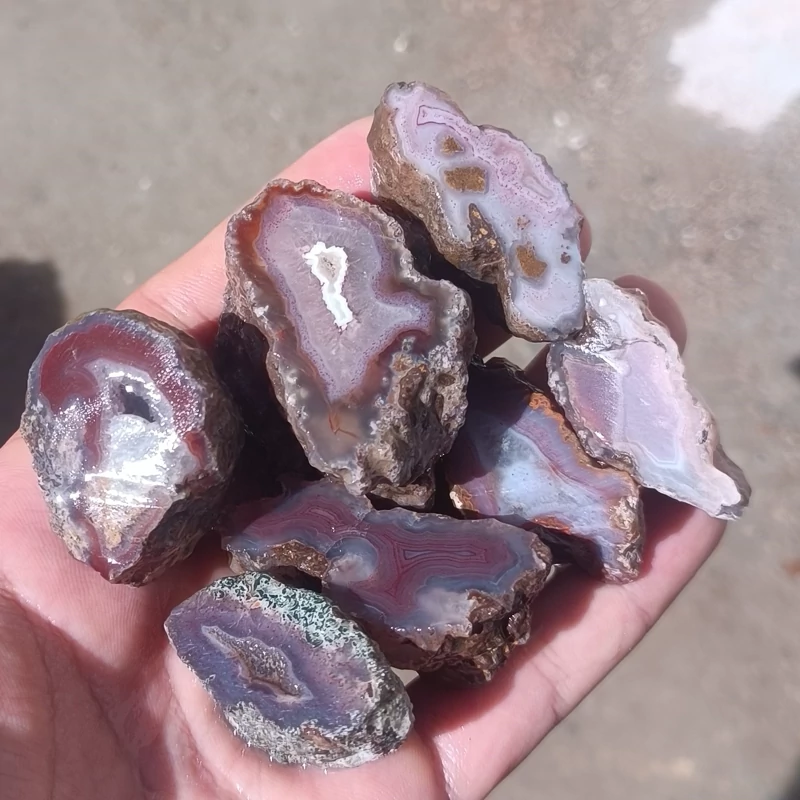 پک راف عقیق رنگی خور نایاب 13