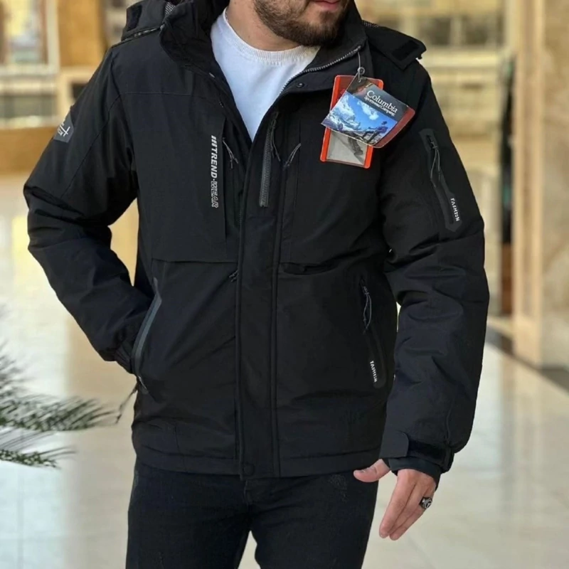کاپشن مردانه نیم اُور گورتکس مارک (Columbia
