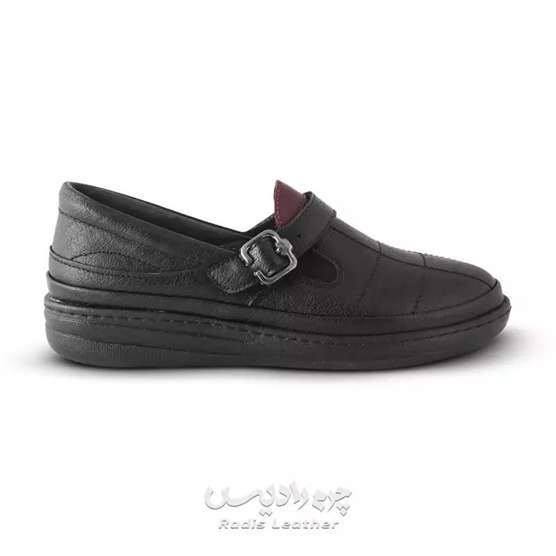 کفش روزمره زنانه چرم رادیس مدل فلورا کد 658-M.MC