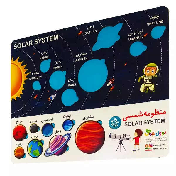 کیت منظومه شمسی جدید نوول چوب