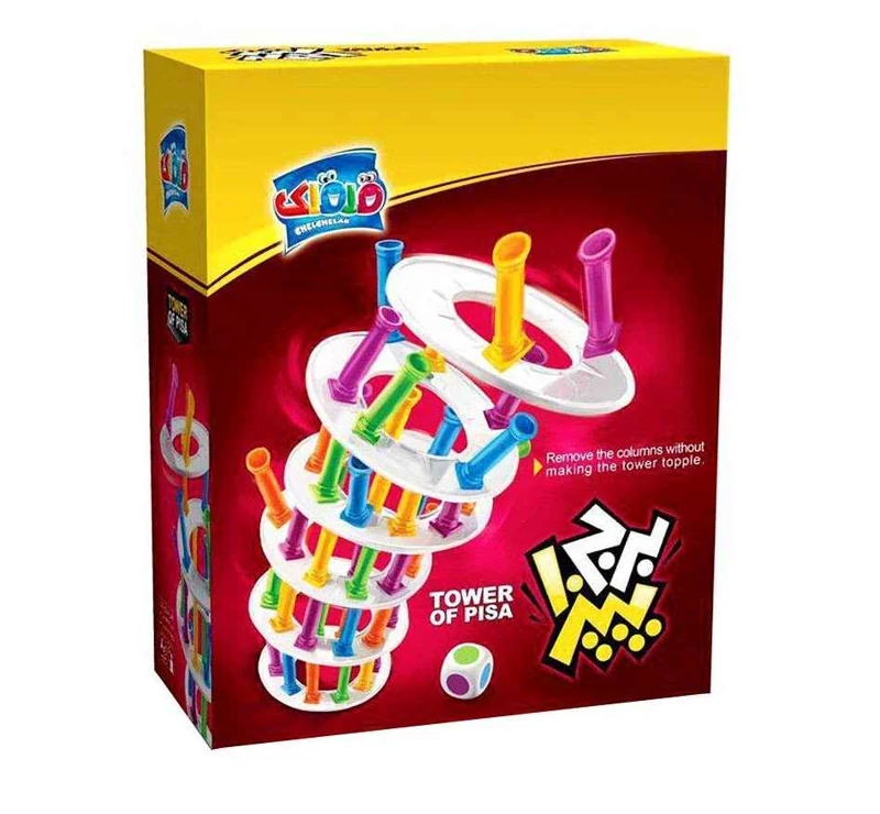 بازی برج پیزا (قلقلک) (نو، قسطی، با تخفیف)