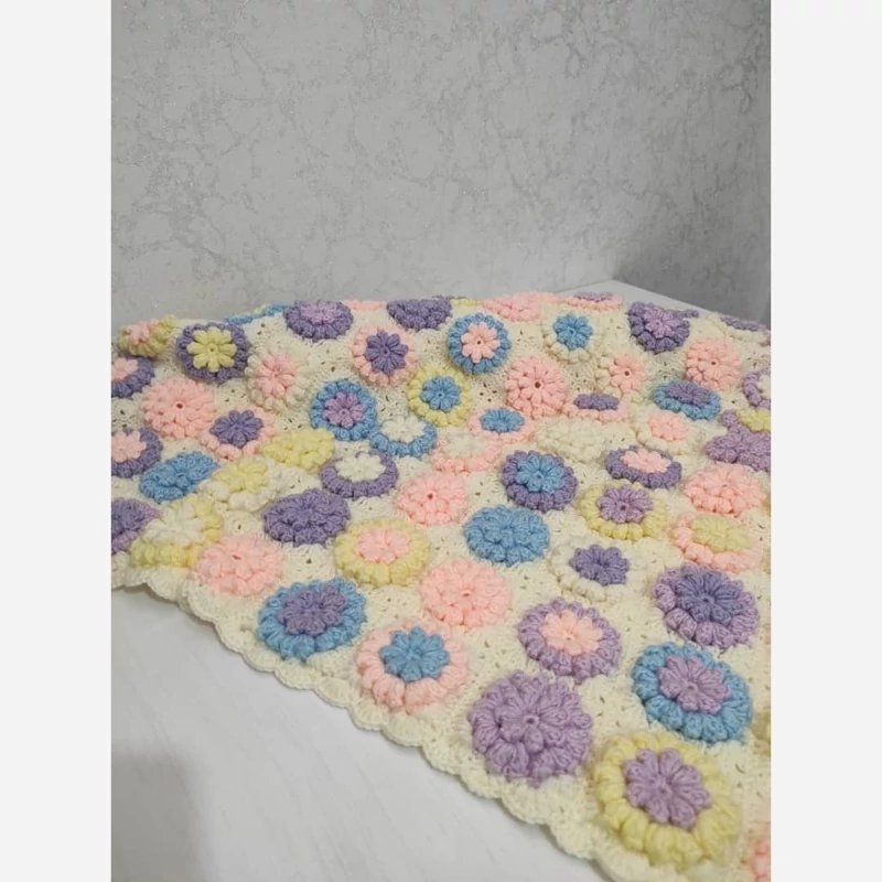 پتوی بچه گانه بافتنی