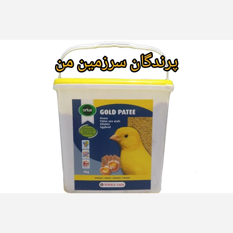 غذا تخم مرغی ورسلگا (گلد پتی )پرندگان 100گرم