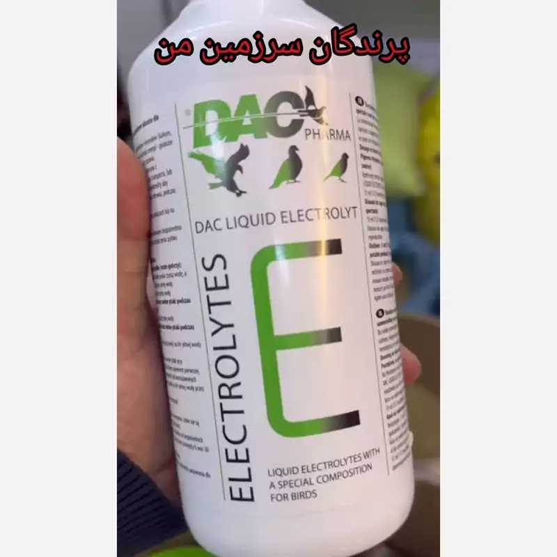 مکمل الکترولیت داک هلند پرنده 10میل
