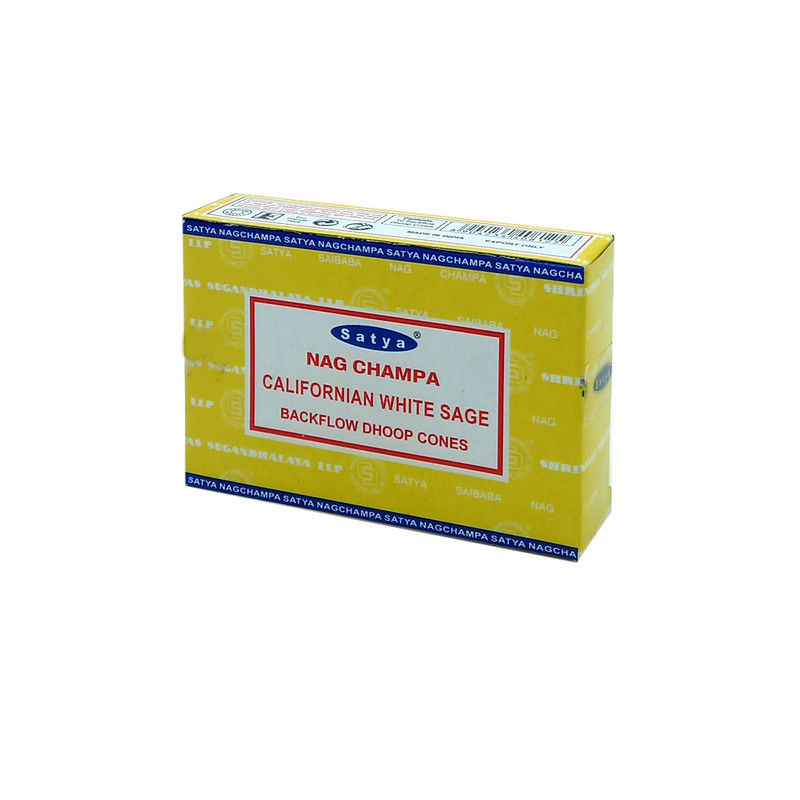 عود ساتیا مدل آبشاری Califonian-white-sage