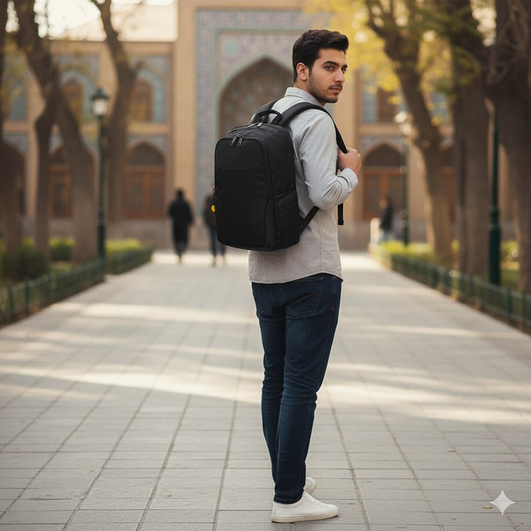 کوله پشتی لپ تاپ دلسی مدل PARVIS PLUS کد 3944602 مناسب برای لپ تاپ تا 13 اینچی