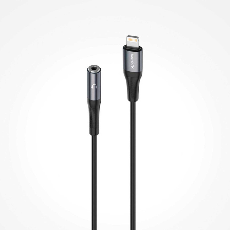 مبدل لایتنینگ به جک 3.5 میلی متری مدل ax2212