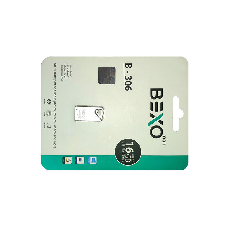 فلش مموری بکسو مدل B-306 ظرفیت 16 گیگابایت