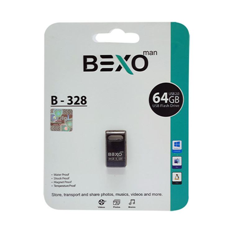 فلش مموری بکسو مدل B-328-64GB ظرفیت 64 گیگابایت
