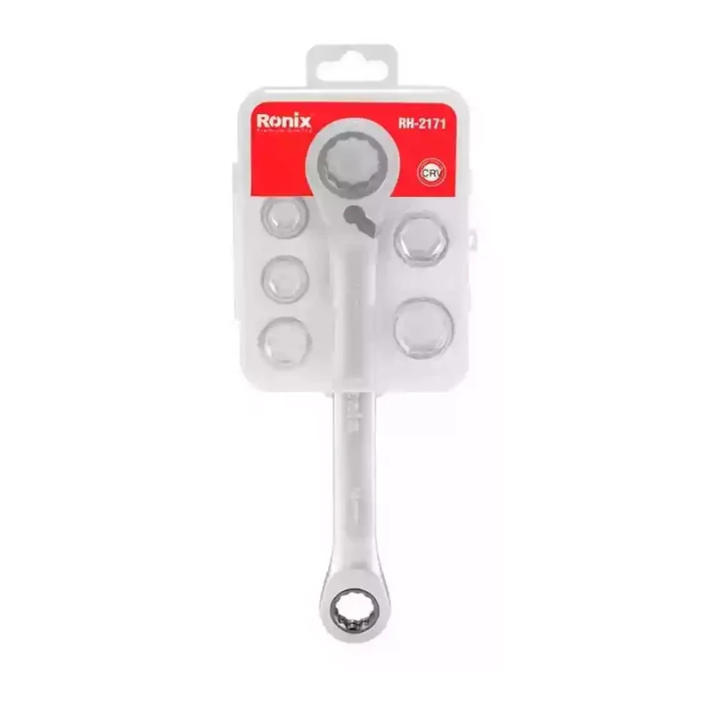 ست سری آچار جغجغه دسته ثابت رونیکس مدل RH-2171