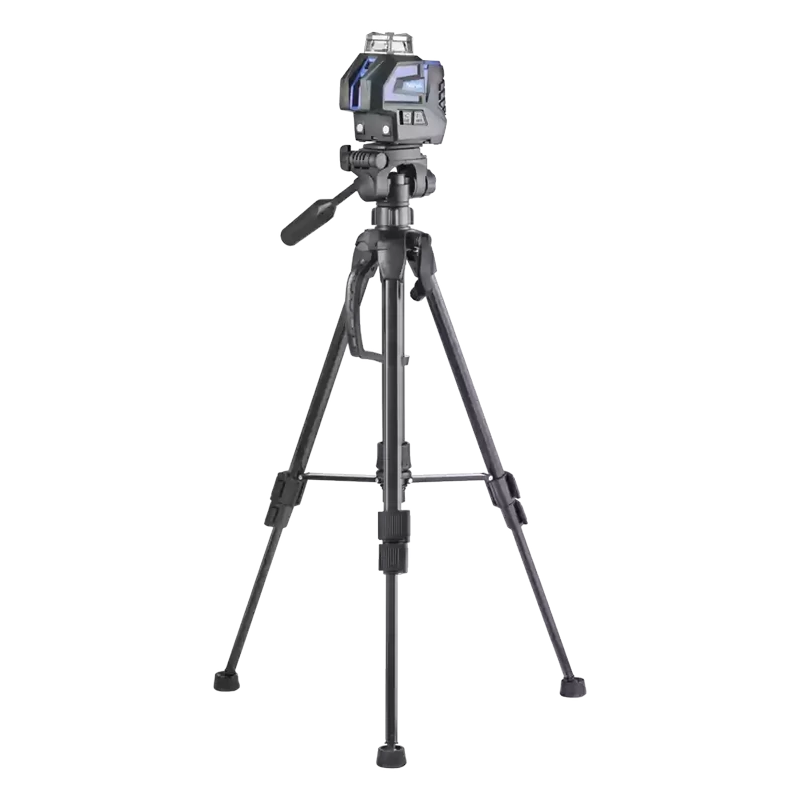 کیت تراز لیزری شارژی دو خط 360 درجه سبز به همراه سه پایه نووا مدل 2667G (12 ماه گارانتی)