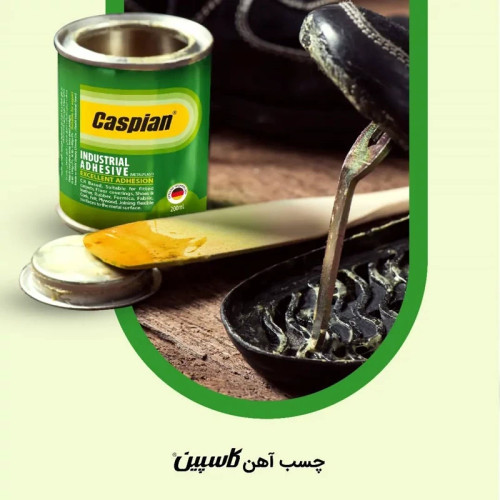 کارتن 24 عددی چسب صنعتی (آهن) ربعی کاسپین حجم 200 میل