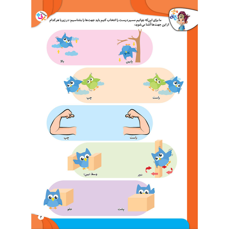 کتاب کار مغز خلاق درست حرکت کن اثر فاطمه قدیانی و مهری عربیه انتشارات برف