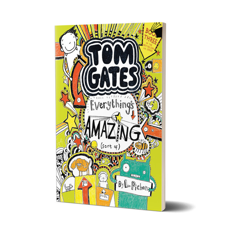 کتاب Tom Gates Everything Amazing اثر L Pichon انتشارات معیار علم