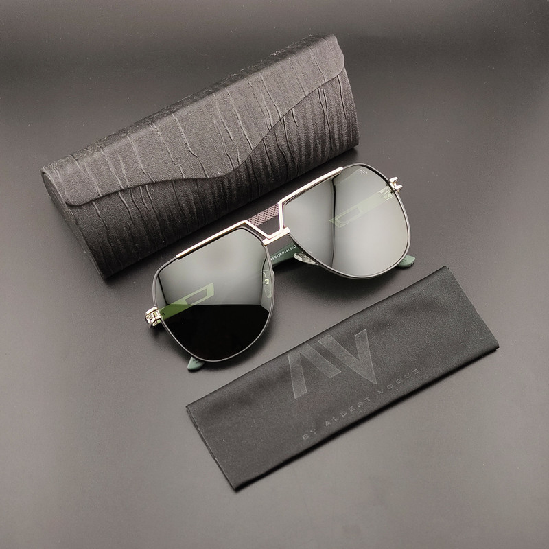 عینک آفتابی مردانه آلبرت وگ مدل JS8549C125-P144 Polarized G15 Flex