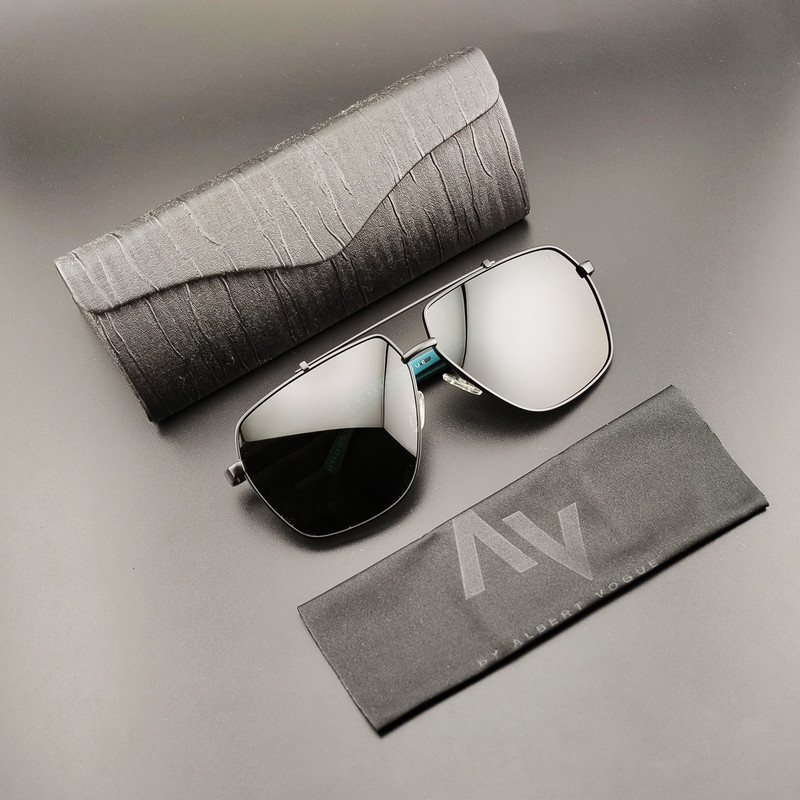 عینک آفتابی مردانه آلبرت وگ مدل 6321C04-P144 Avantgarde Visionary