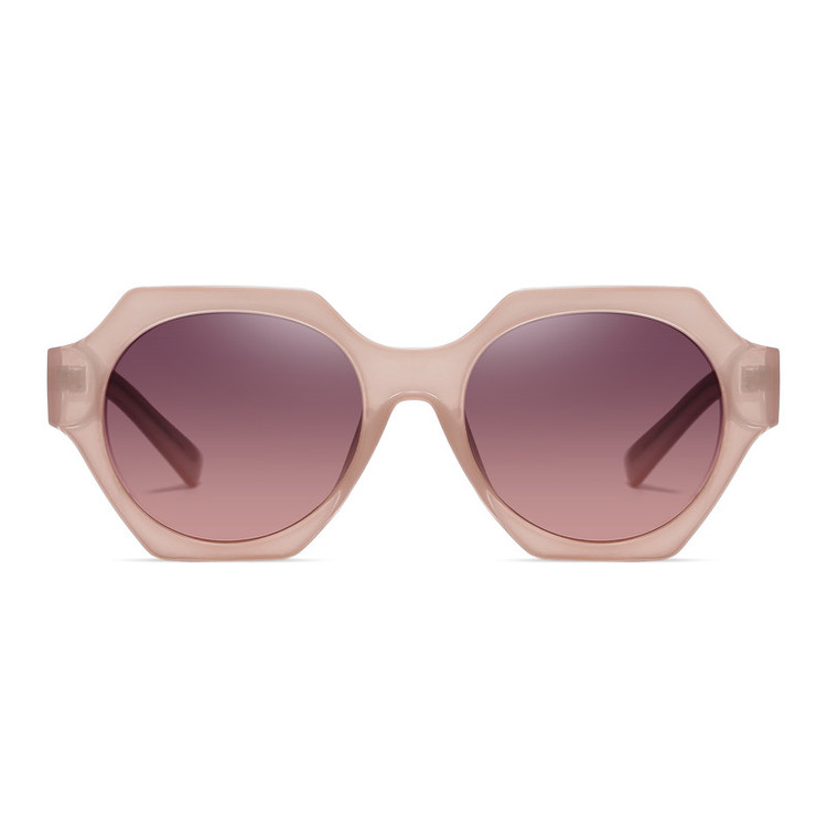 عینک آفتابی چند ضلعی زنانه آلبرت وگ مدل S26106C3 Acetate Avantgarde Visionary