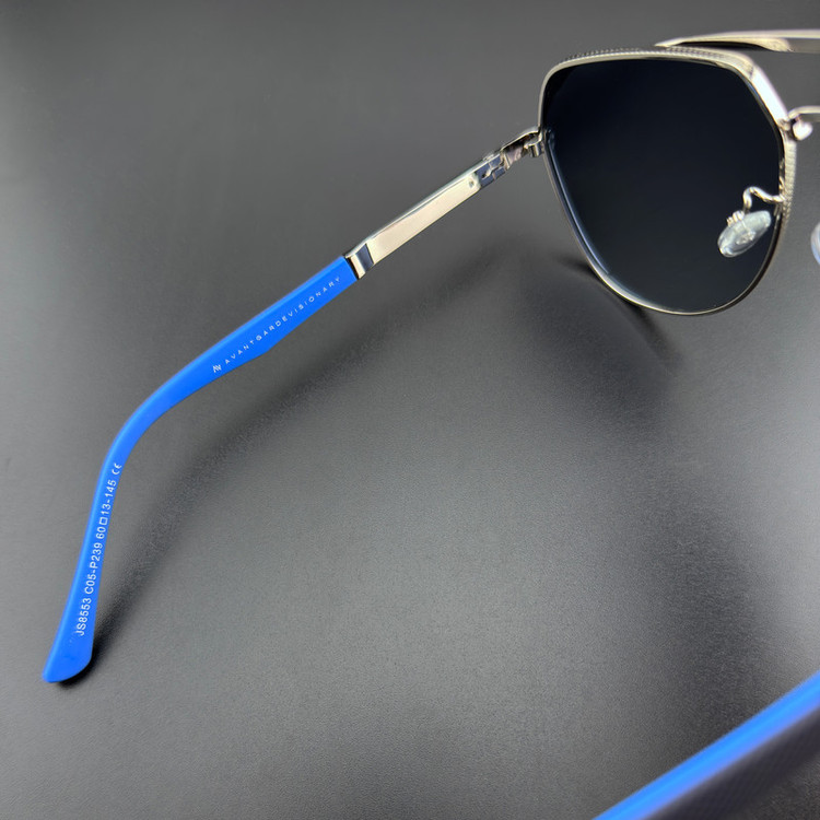 عینک آفتابی خلبانی (Aviator) آلبرت وگ مدل JS8553C05P239 Polarized Avantgarde Visionary
