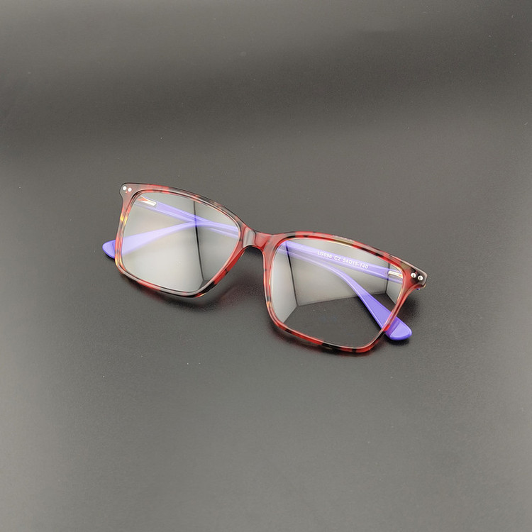 فریم عینک طبی زنانه مدل LG096C2 Acetate Splash Pattern