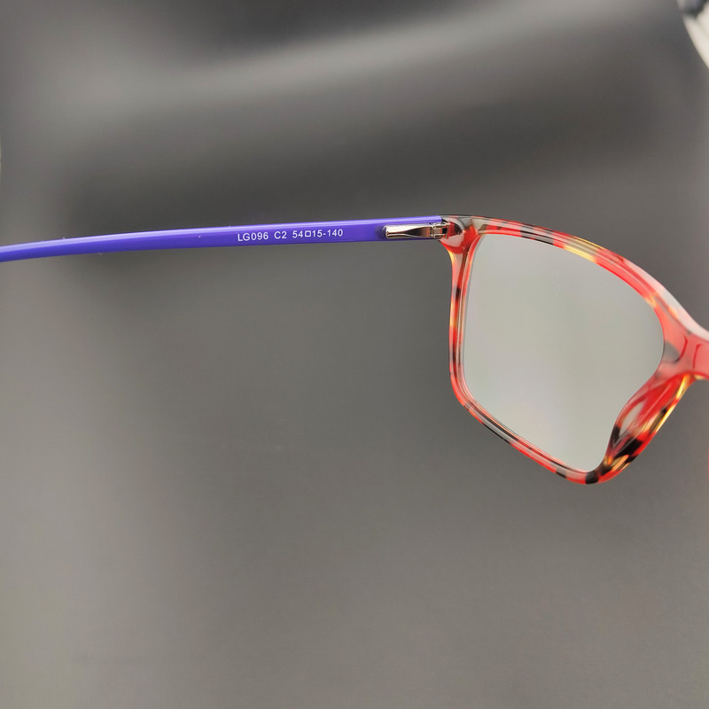فریم عینک طبی زنانه مدل LG096C2 Acetate Splash Pattern