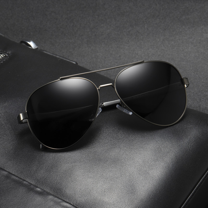عینک آفتابی مردانه مدل 201977 Polarized Gun Metal