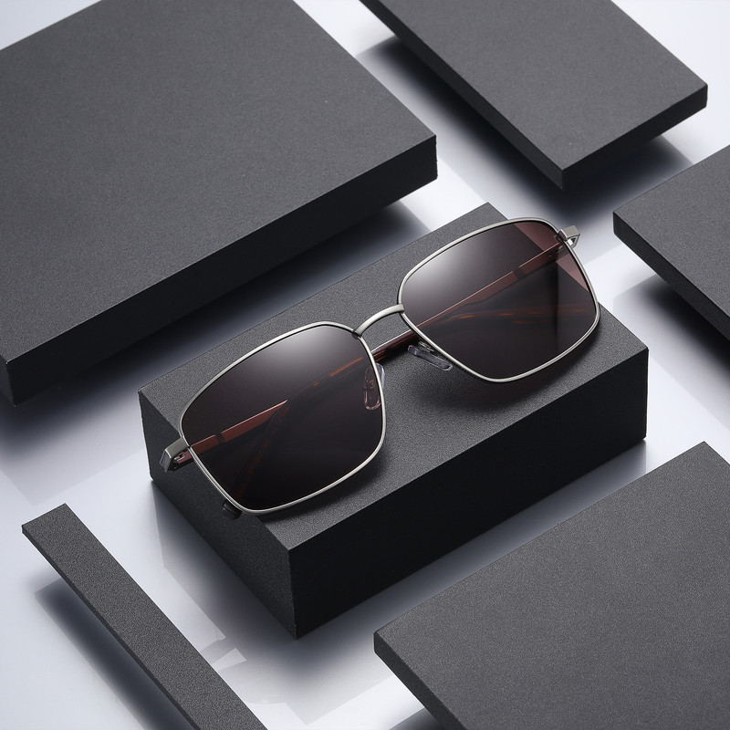 عینک آفتابی مردانه مدل 3372C81-P02 Polarized Matte Metal