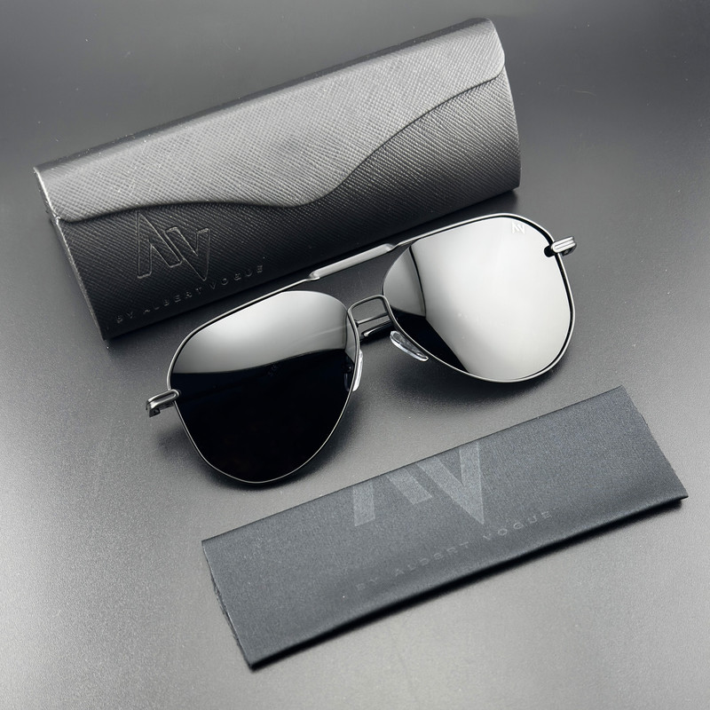 عینک آفتابی مردانه آلبرت وگ مدل JS8557C91-P253 Polarized Avantgarde Visionary