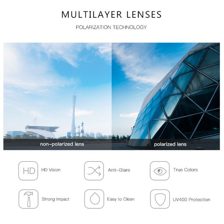 عینک شب مردانه مدل P.201981 Polarized Night Drive