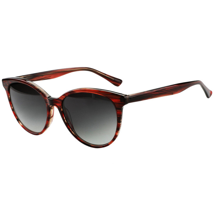 عینک آفتابی مدل TYP055C1 Acetate Burgundy Maroon