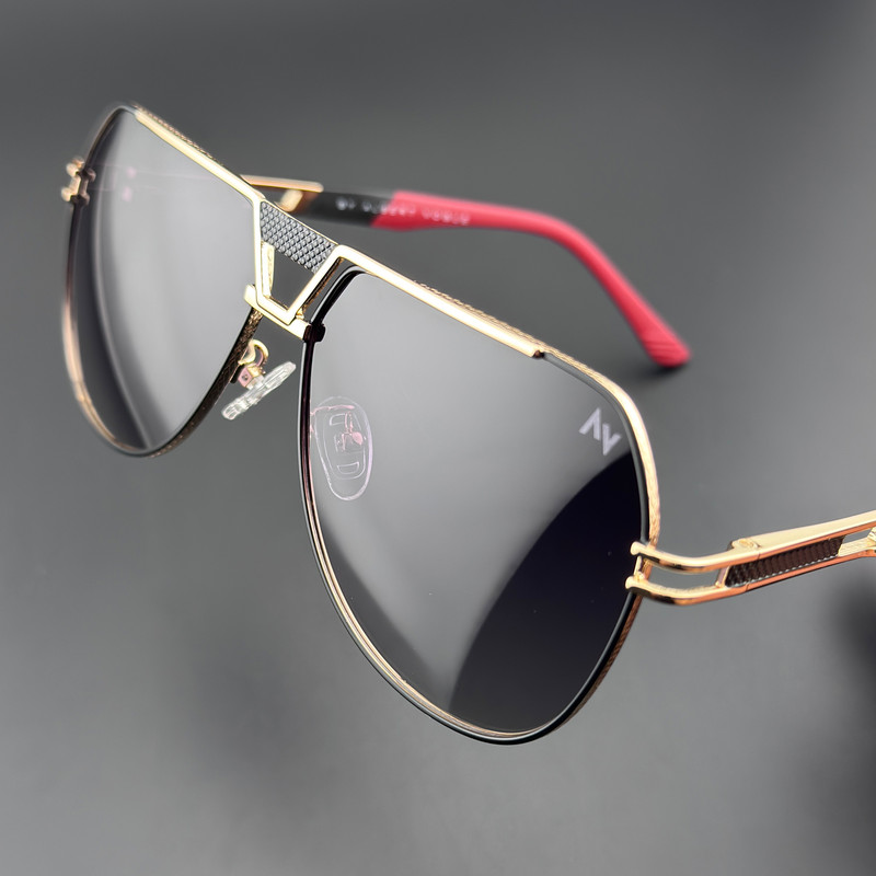 عینک آفتابی مردانه آلبرت وگ مدل JS8549C218-P120 Polarized Avantgarde Visionary