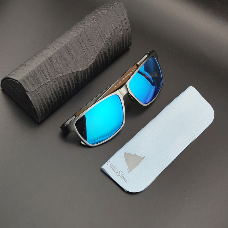 عینک آفتابی مردانه مدل LM3304C09-P06-J09 Polarized Space Metal