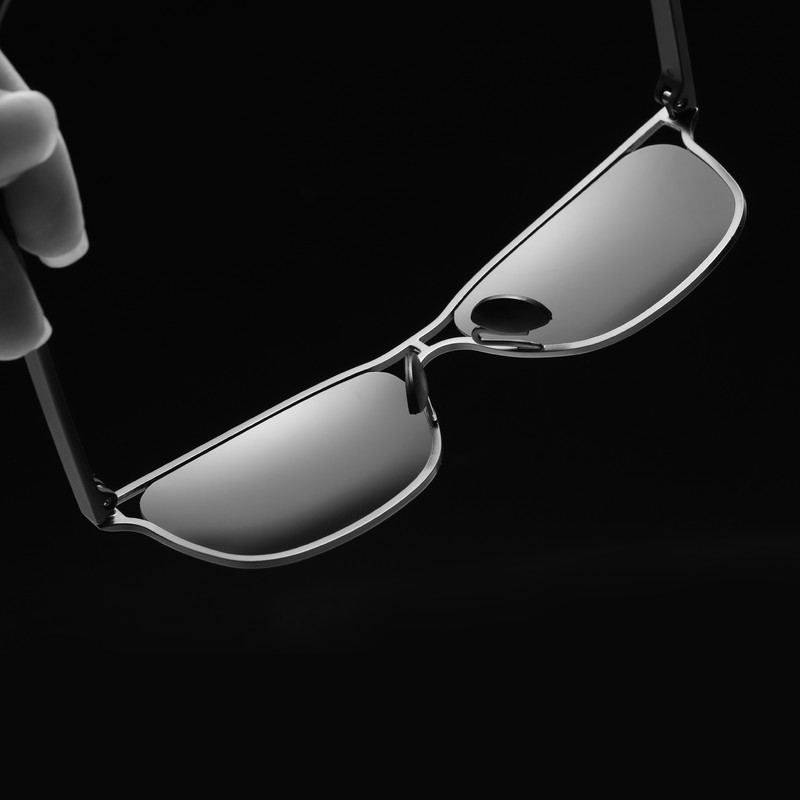 عینک آفتابی مردانه مدل P.975 Polarized Silver Arrow