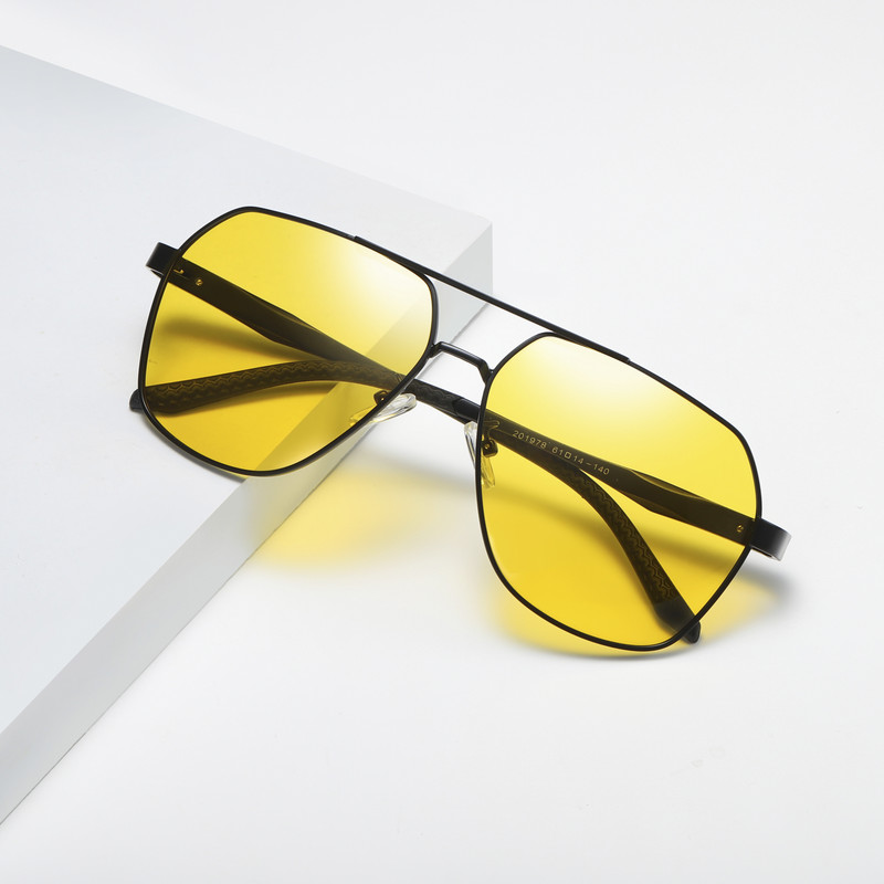 عینک شب مردانه مدل P0201978 Polarized Night Vision