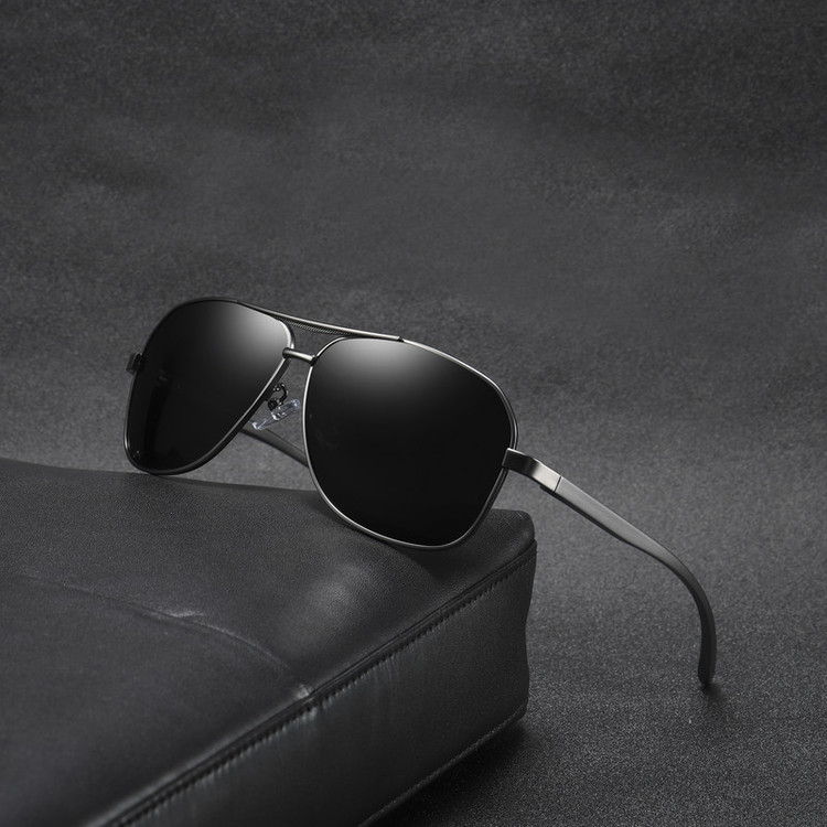 عینک آفتابی مردانه مدل P0201981 Polarized Gun Metal
