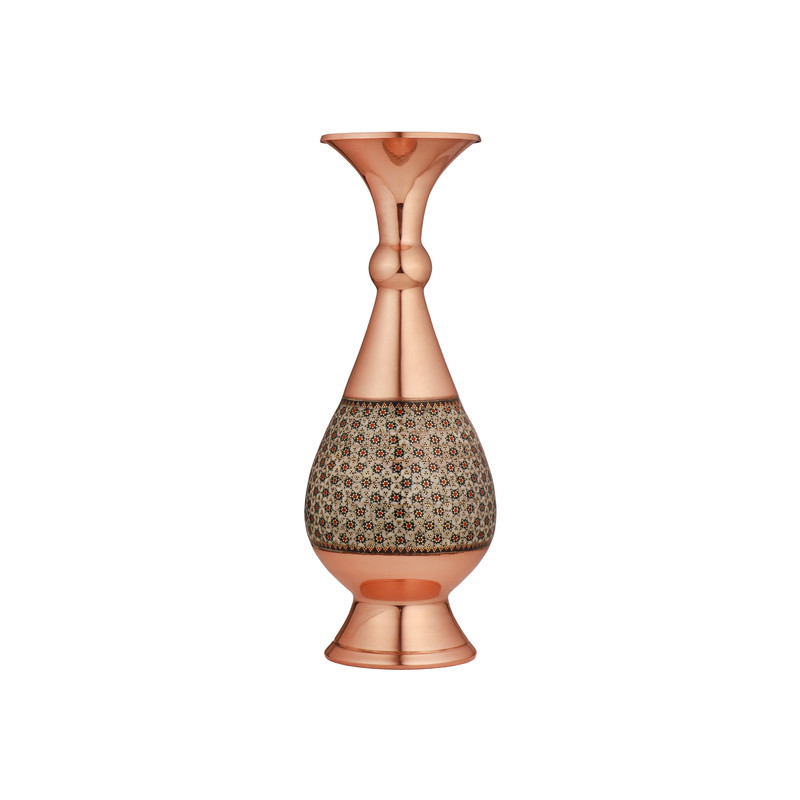 گلدان خاتم کاری مدل صراحی کد 325