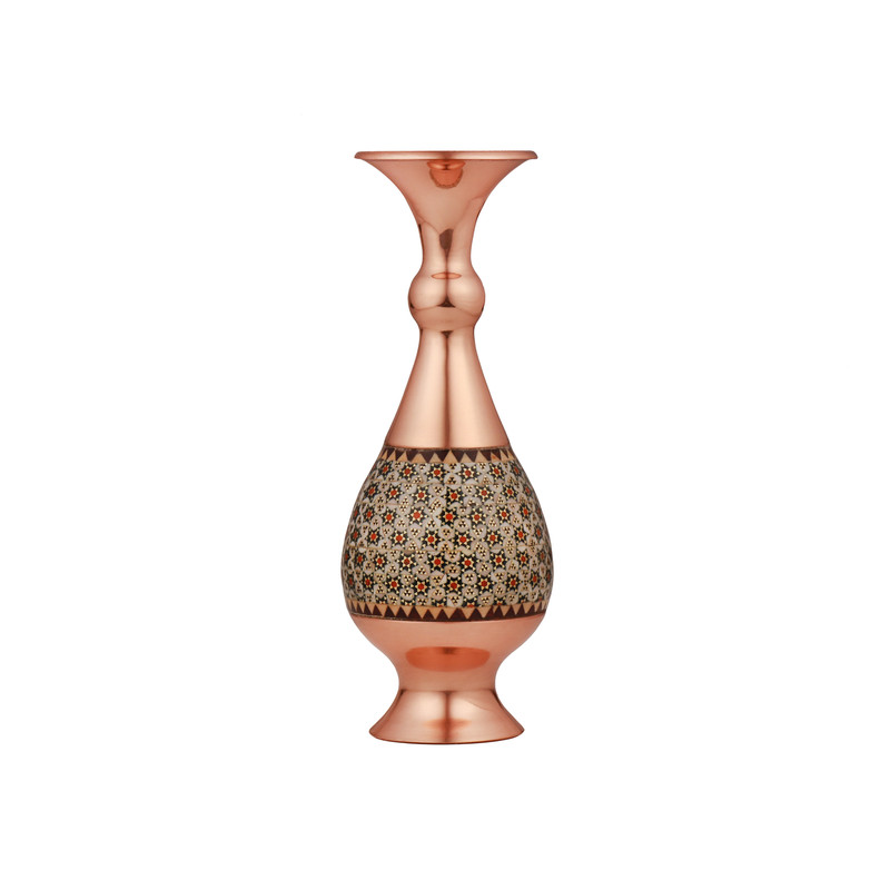 گلدان خاتم کاری مدل صراحی کد 316