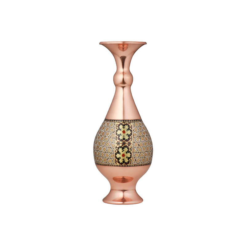 گلدان خاتم کاری مدل صراحی کد 220