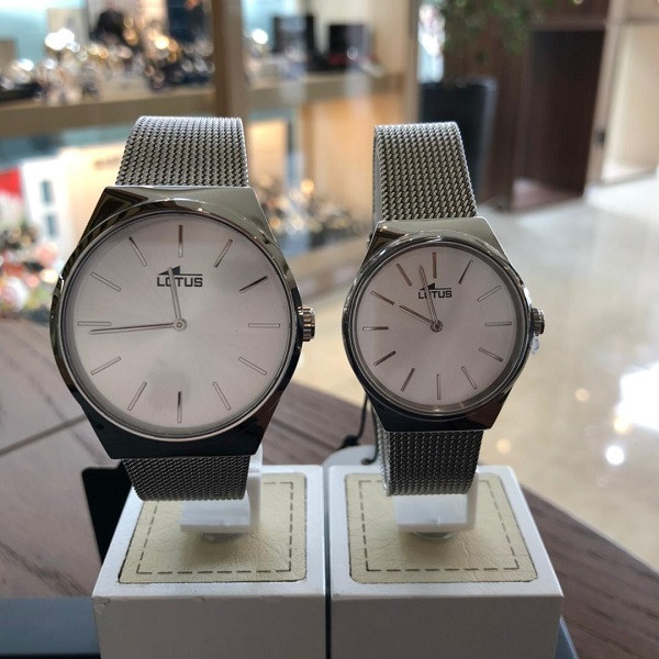 ست ساعت مچی عقربه ای زنانه و مردانه لوتوس مدل L18285.1
