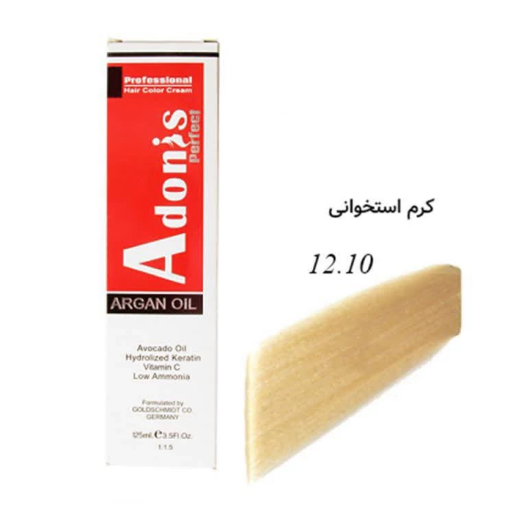 رنگ مو آدونیس12.10کرم استخوانی